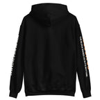 Back of the black Lesson 05 hoodie